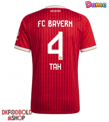Bayern Munich Jonathan Tah #4 Hjemmebanetrøje Dame 2026-27 Kort ærmer Bayern Munich Jonathan Tah #4 Hjemmebanetrøje Dame 2026-27 Kort ærmer